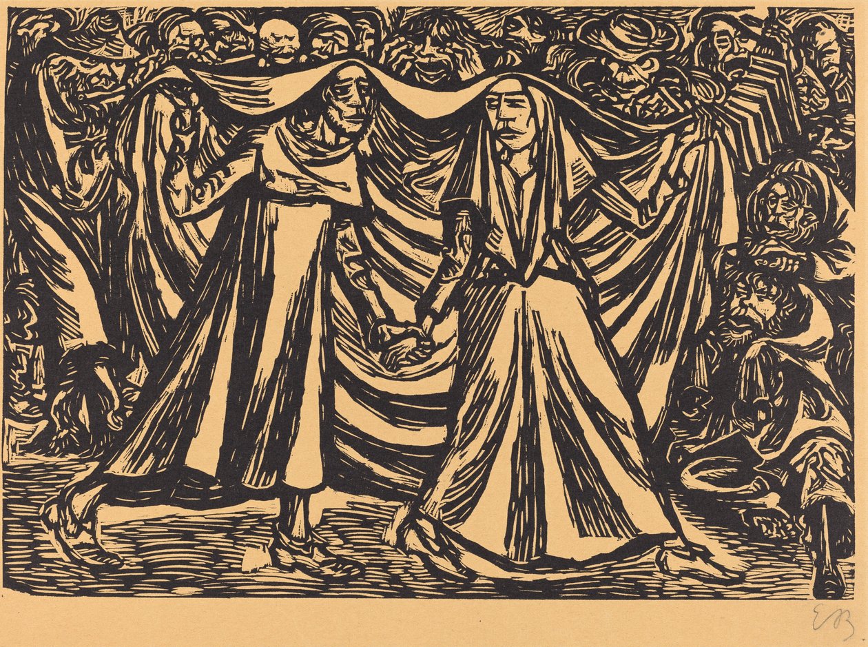 Dødedansen II af Ernst Barlach