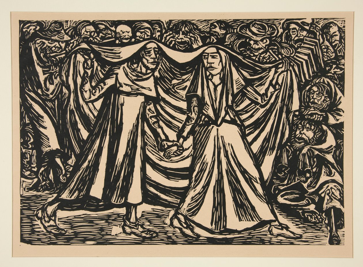 Totentanz II (Dødedansen II) af Ernst Barlach