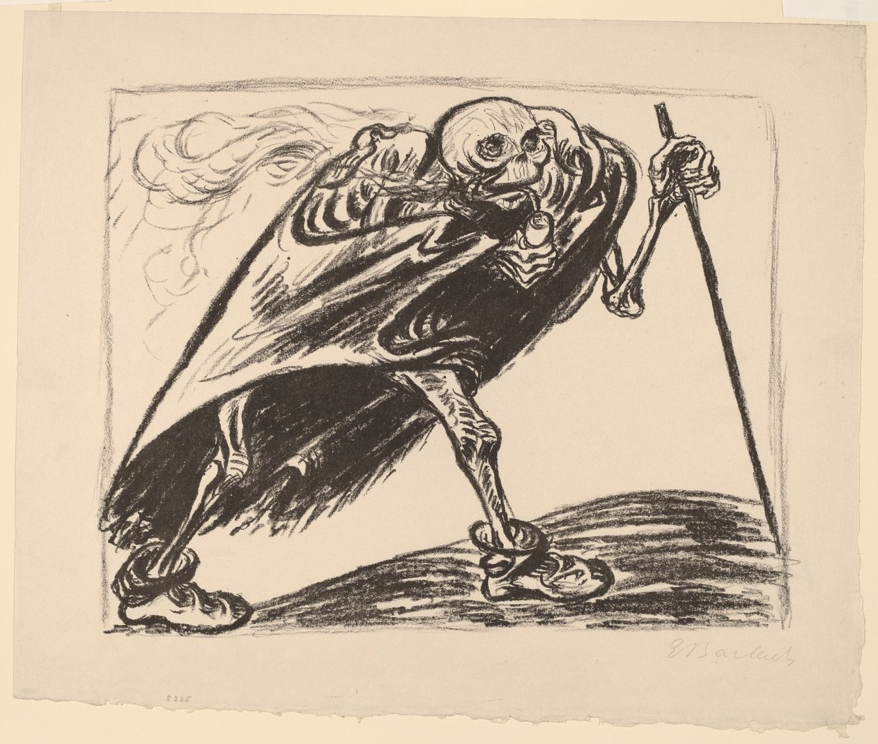 Vandrende Død af Ernst Barlach