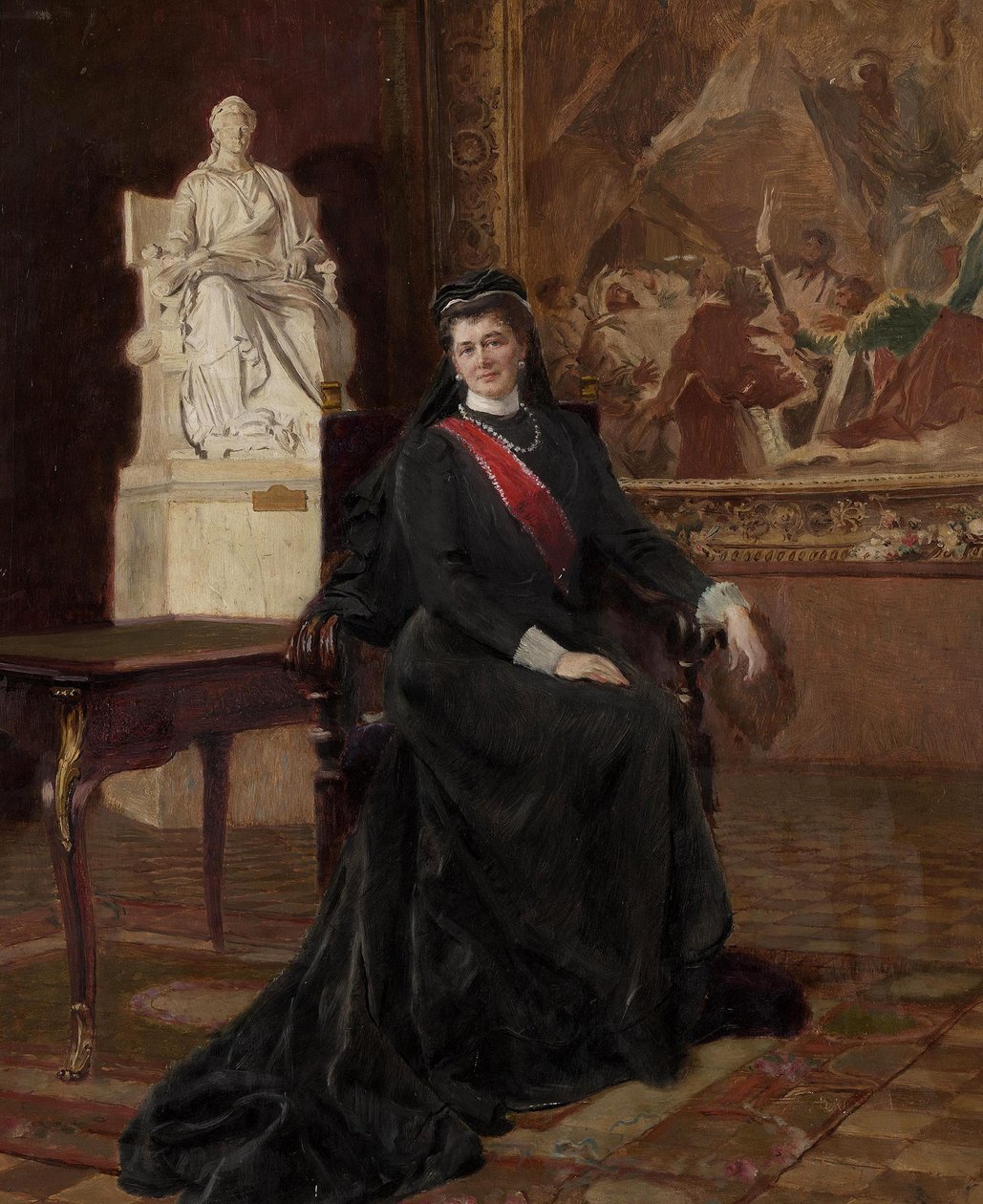 Storhertuginde Maria Pavlovna af Rusland som enke af Ernst Friedrich von Liphart