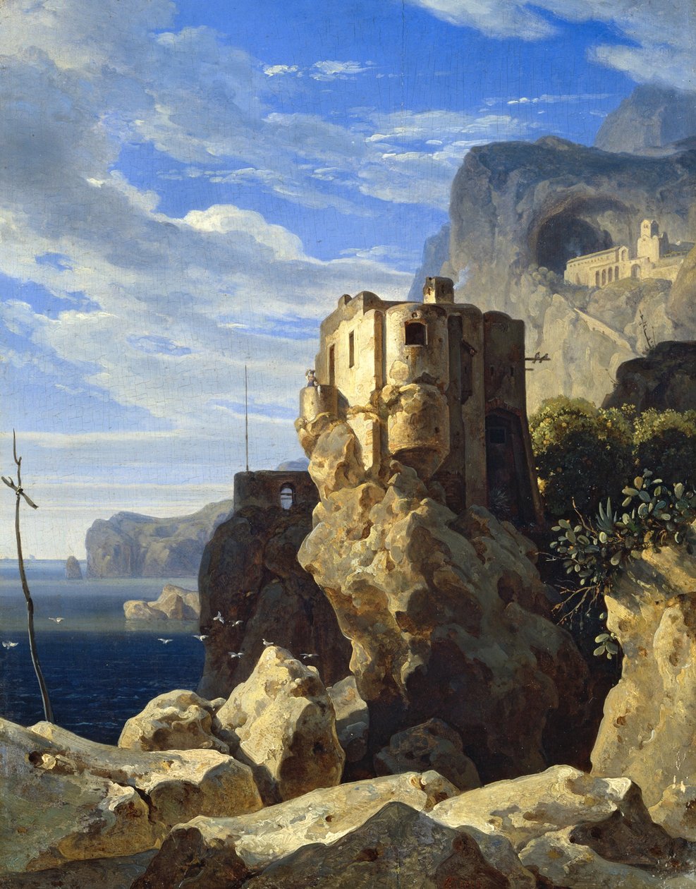 San Francesco bei Amalfi af Ernst Fries