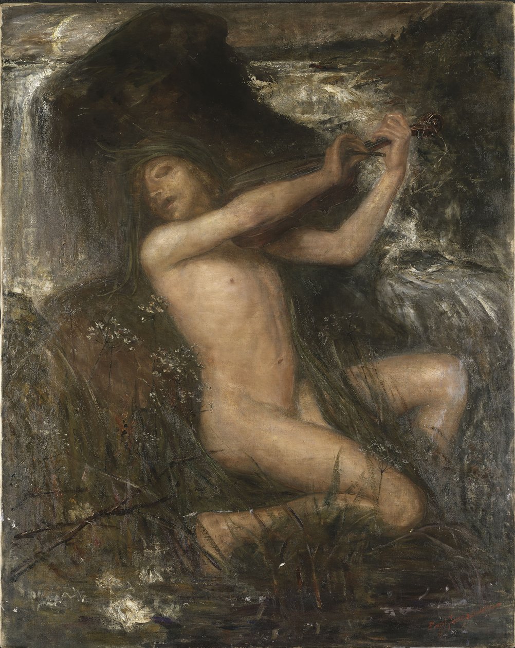 Neck Näcken, 1882 af Ernst Josephson