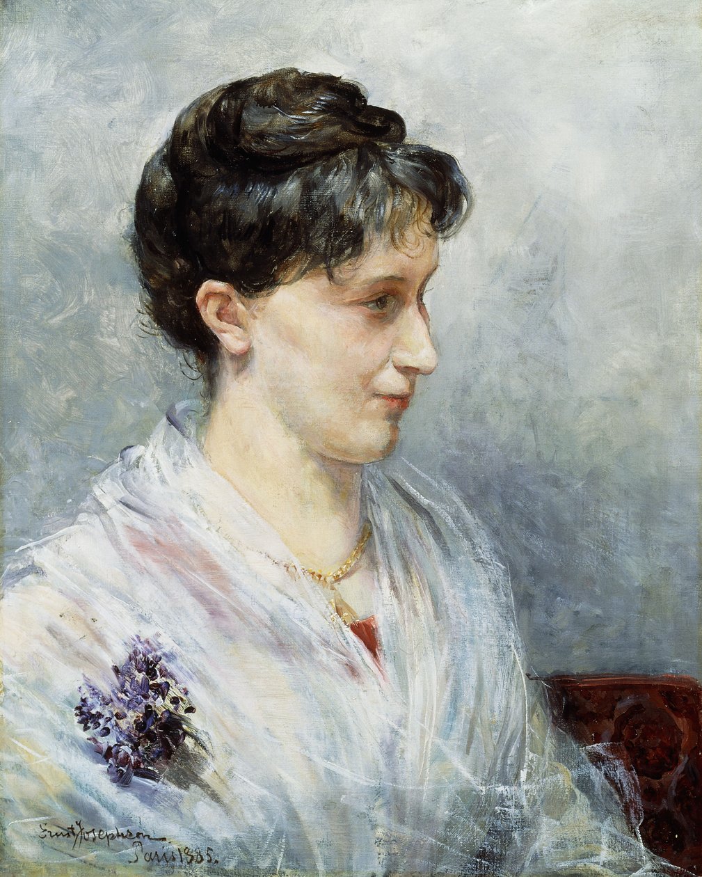 Portræt af Maria af Ernst Josephson