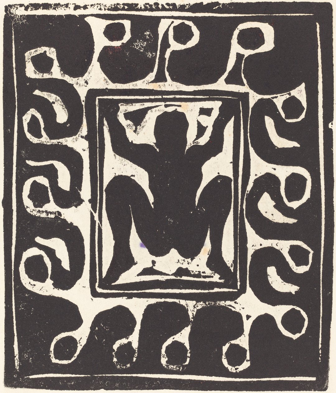 Nøgendanser, 1906. af Ernst Ludwig Kirchner