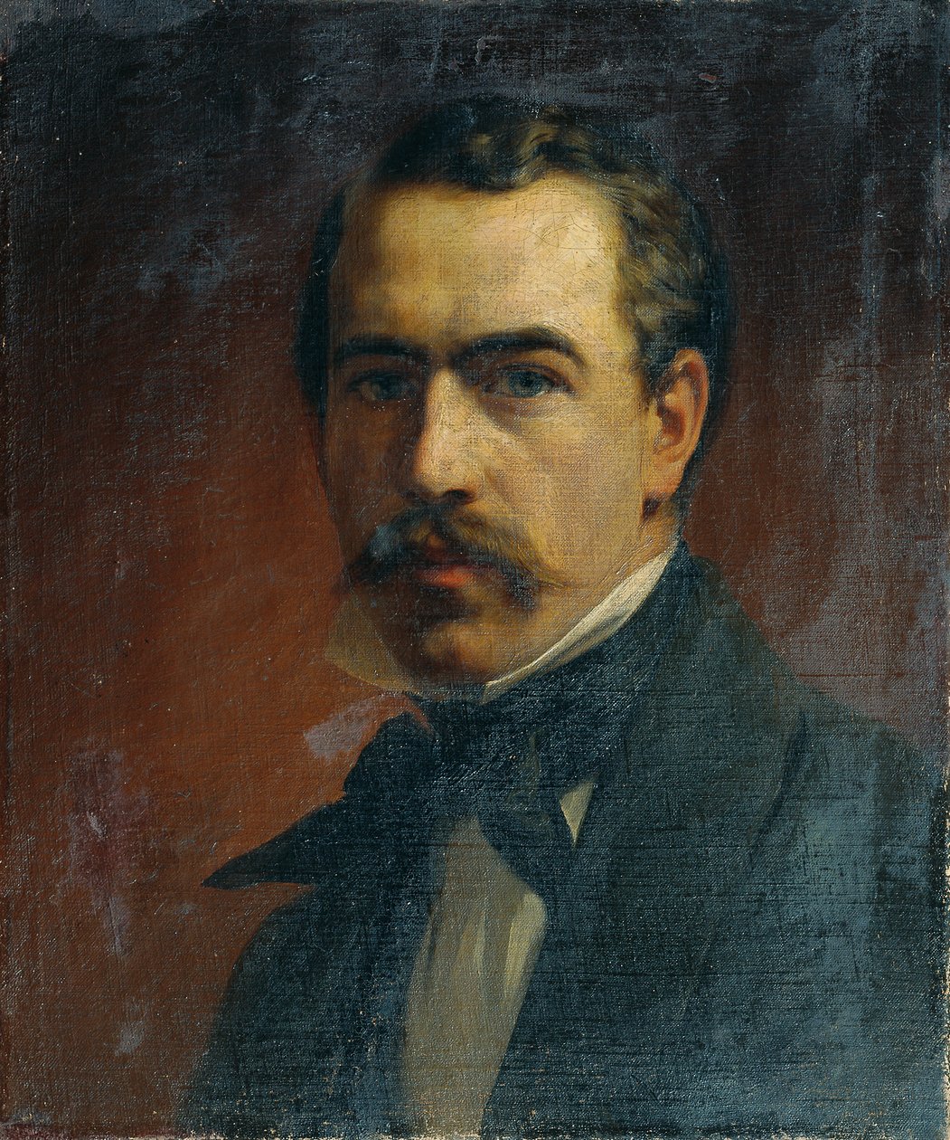 selvportræt af Ernst Lafite