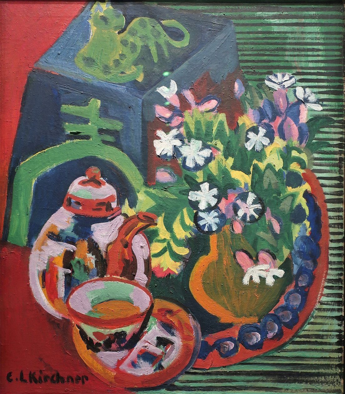 1920 Kirchner stilleben af Ernst Ludwig Kirchner