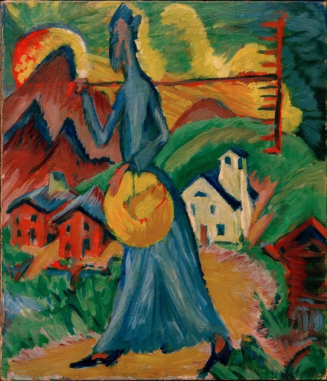 Alpine liv af Ernst Ludwig Kirchner