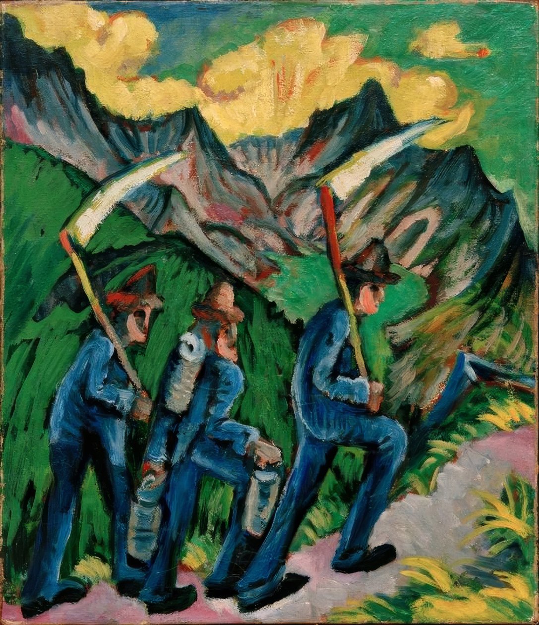 Alpine liv af Ernst Ludwig Kirchner