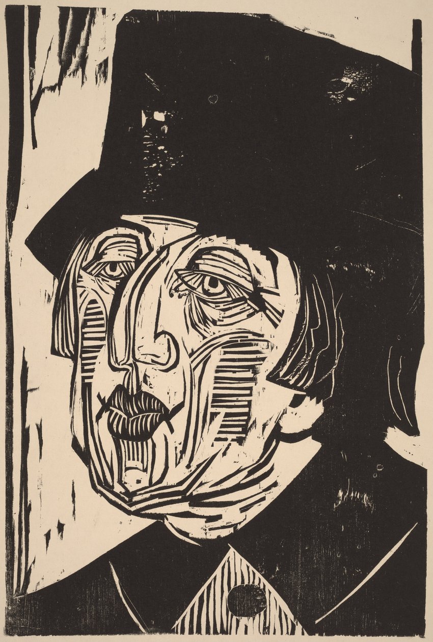 Annette Kolb af Ernst Ludwig Kirchner