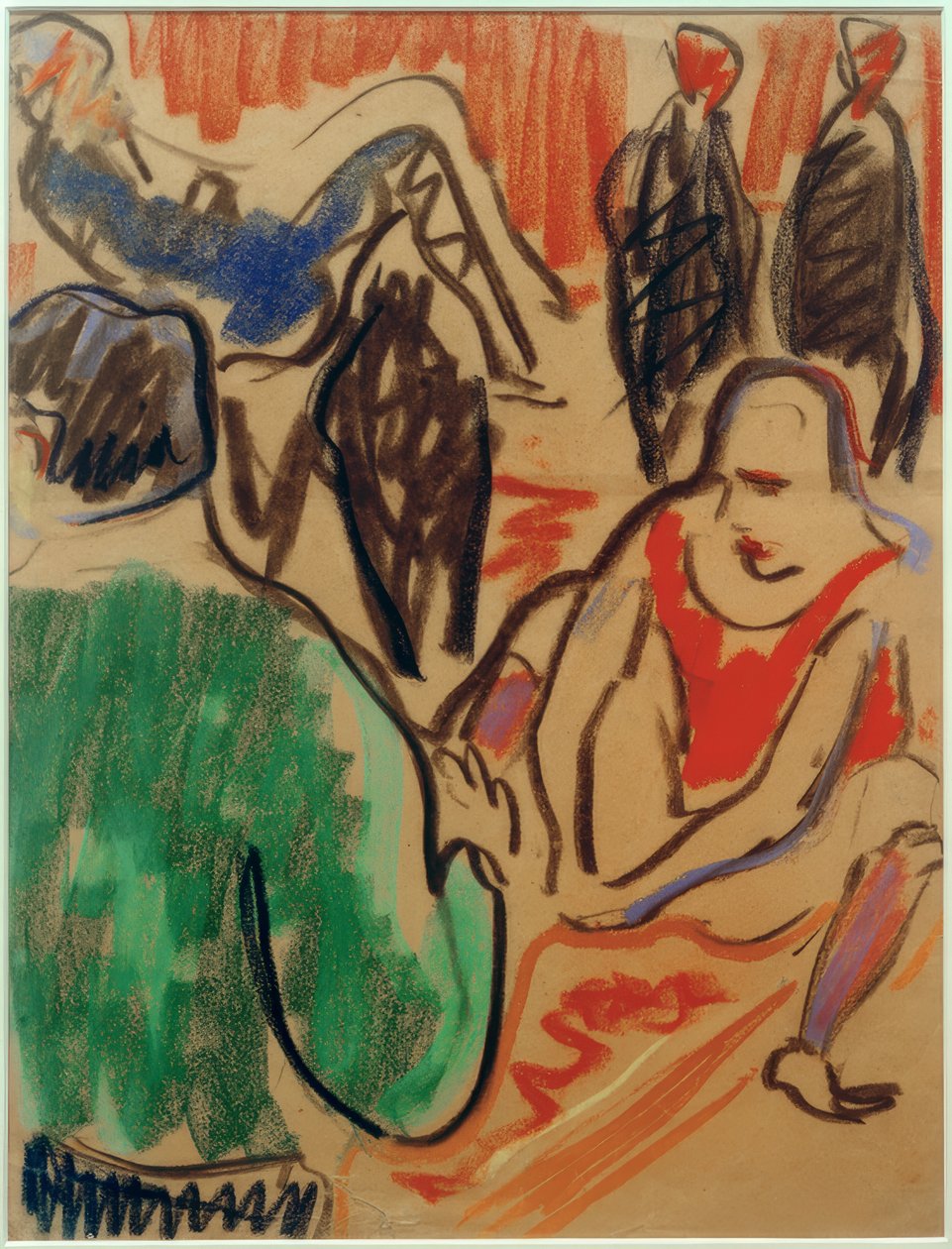 Kunstnere (gruppe af mennesker) af Ernst Ludwig Kirchner