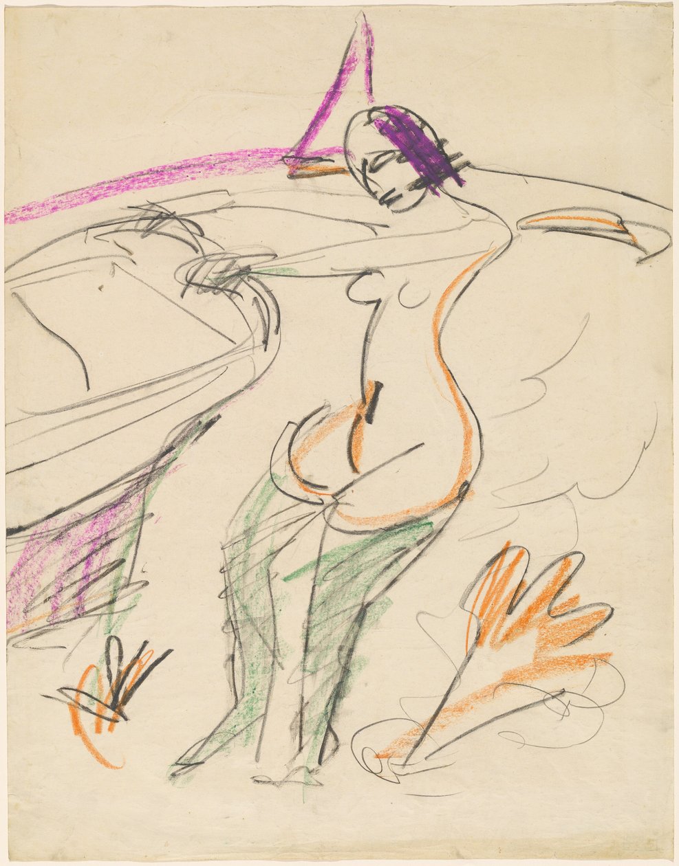 Badende af Ernst Ludwig Kirchner