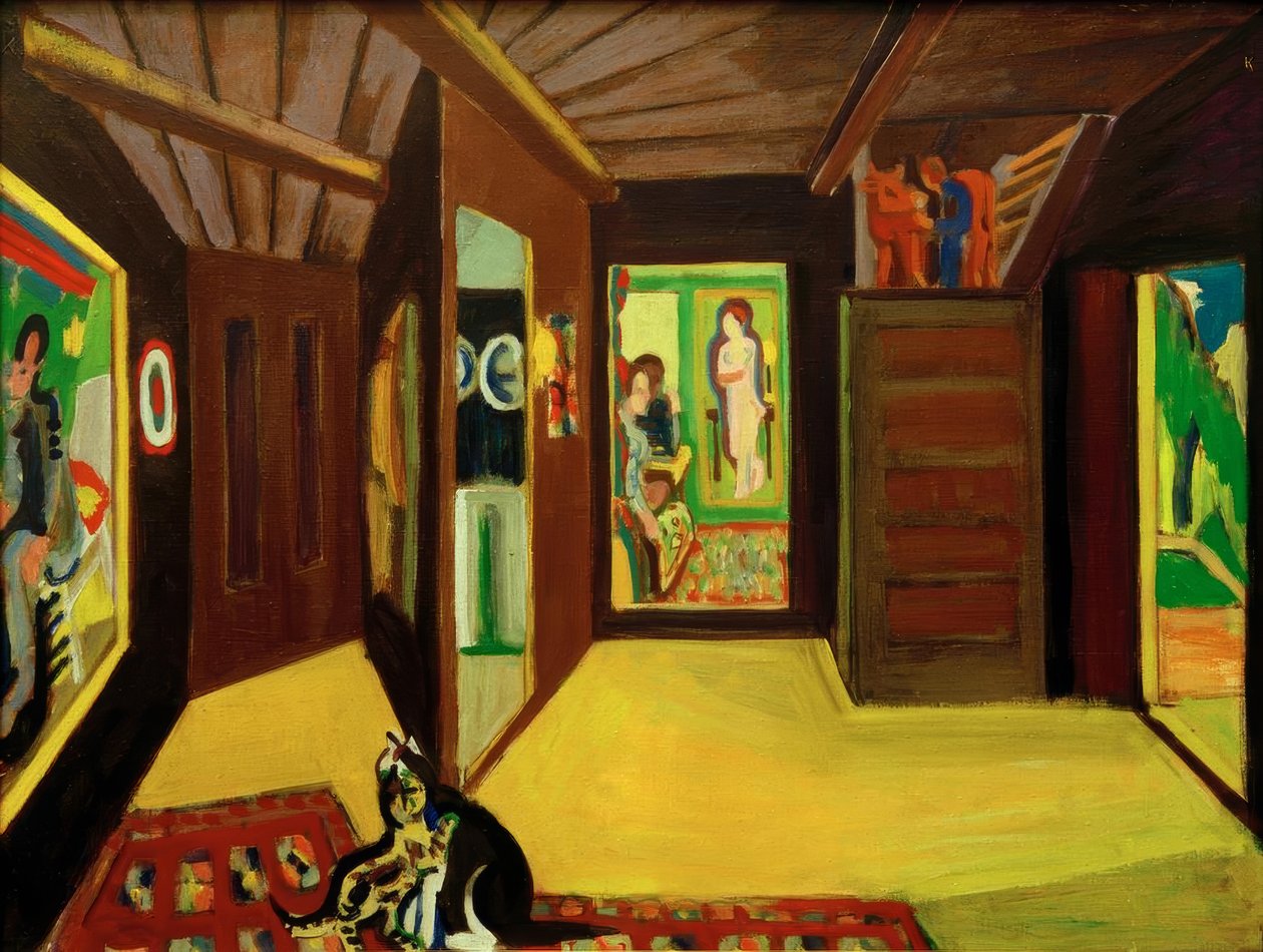 Bergatelier af Ernst Ludwig Kirchner