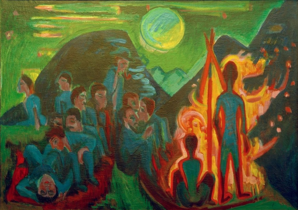 Føderal brand af Ernst Ludwig Kirchner