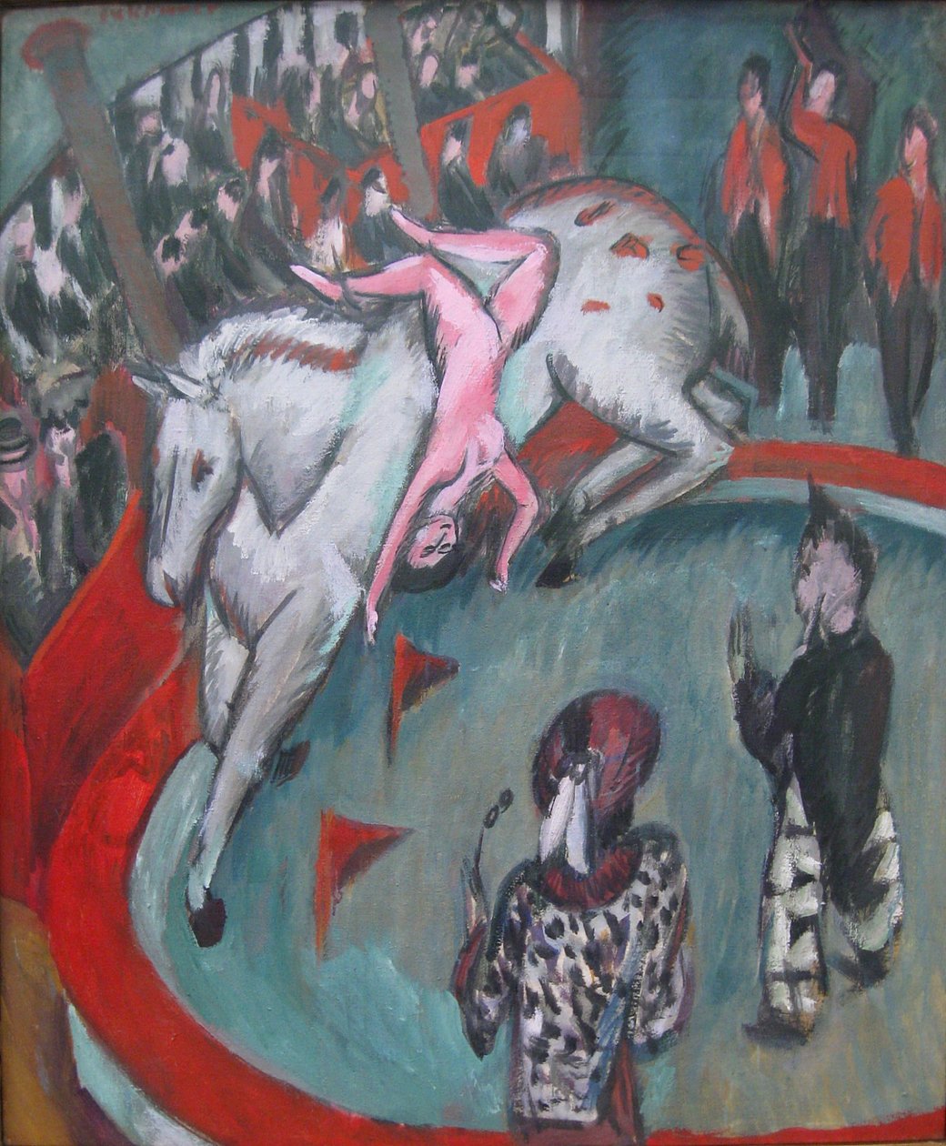 Cirkus af Ernst Ludwig Kirchner
