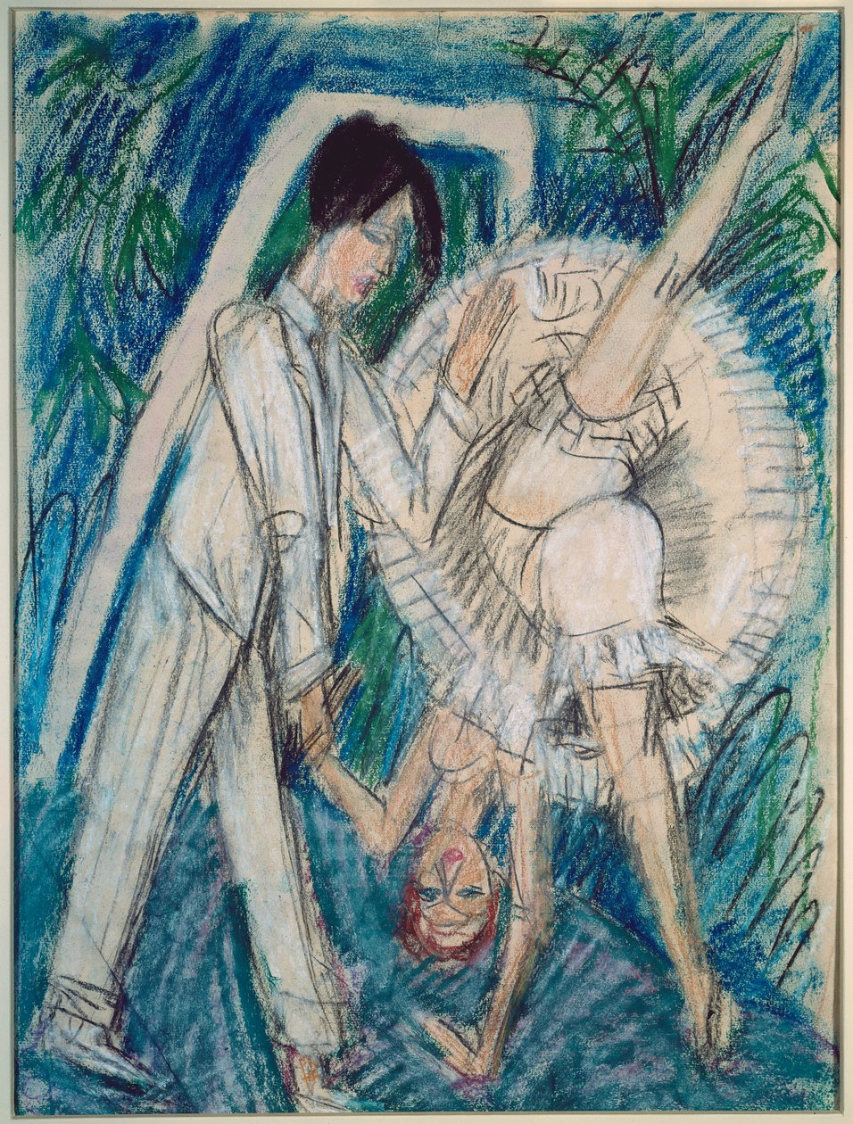 Dansende par af Ernst Ludwig Kirchner