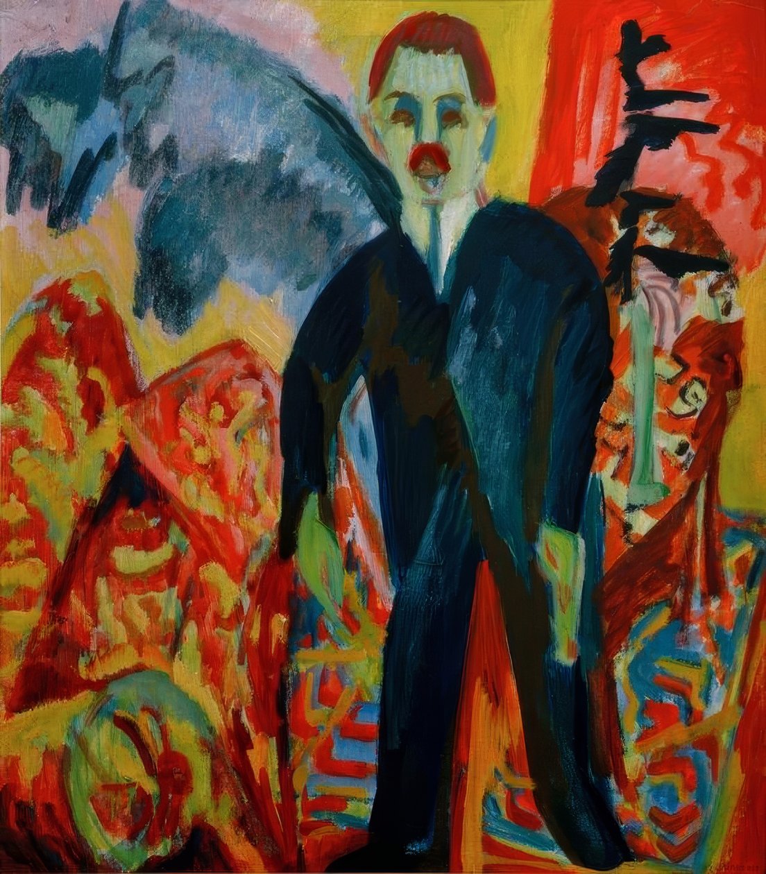 Sygeplejersken af Ernst Ludwig Kirchner