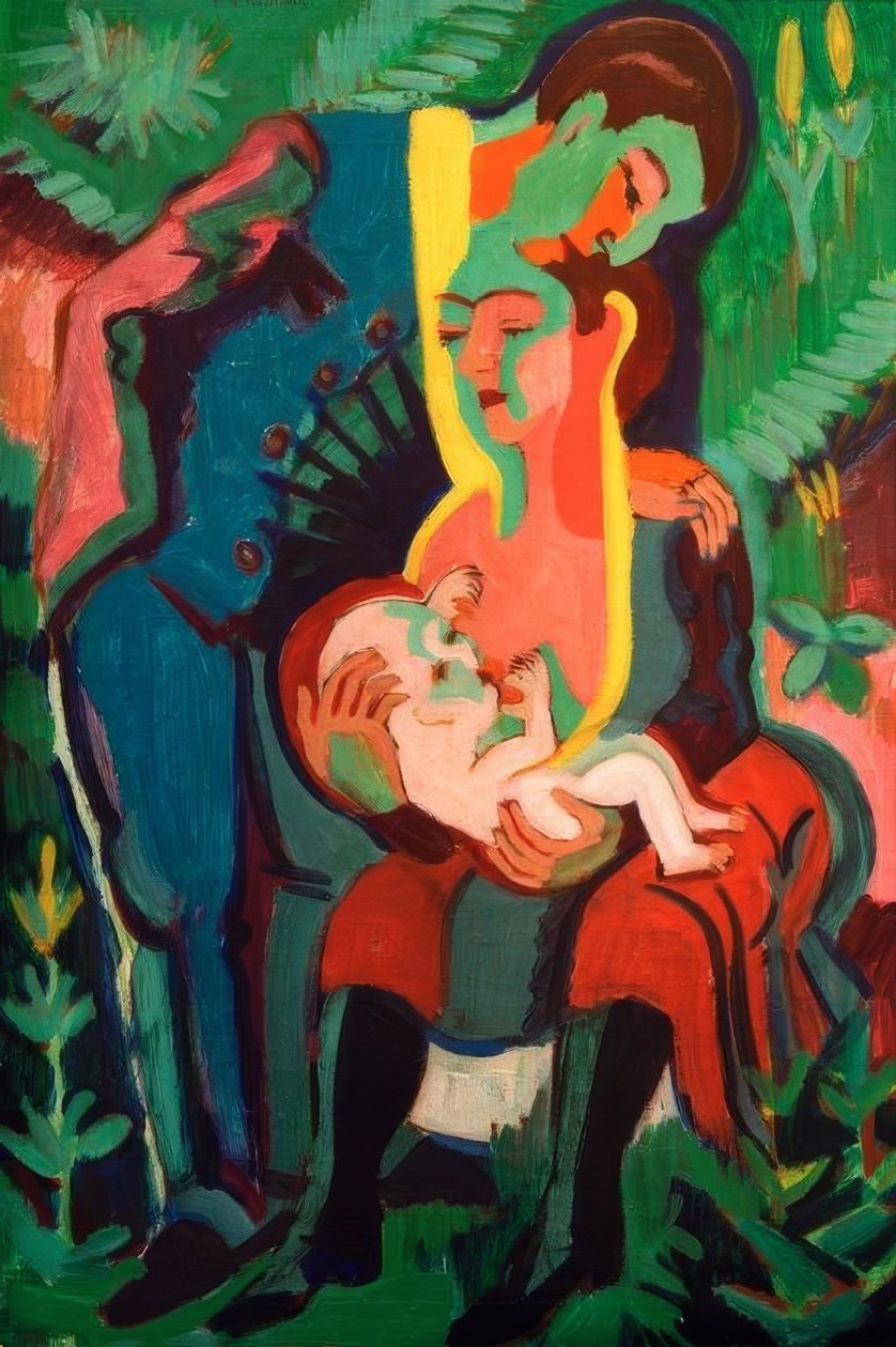 Familien af Ernst Ludwig Kirchner