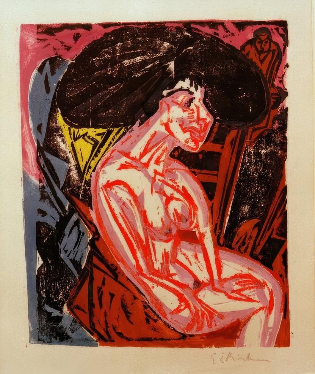 Den elskede af Ernst Ludwig Kirchner