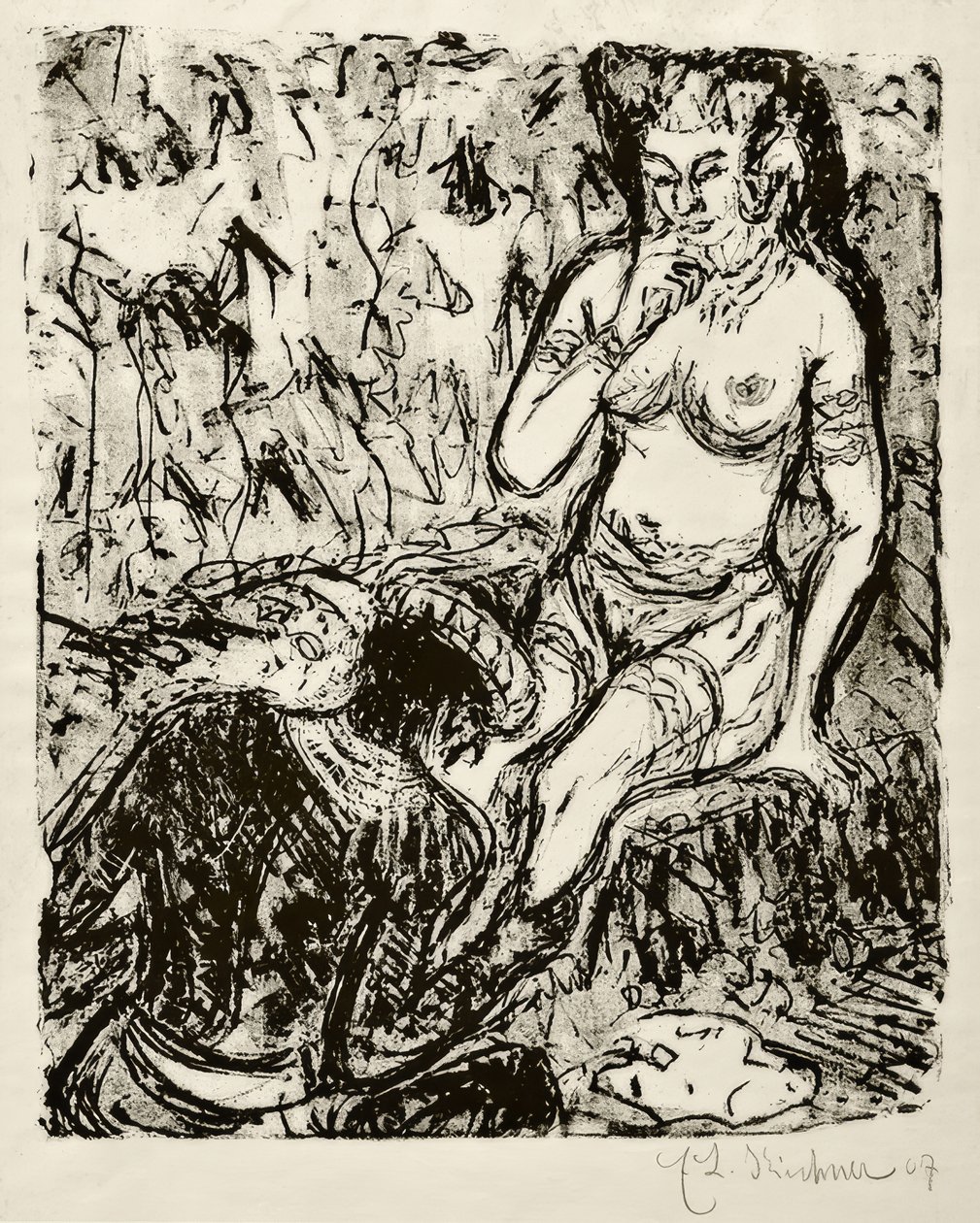 Hyldesten af Ernst Ludwig Kirchner