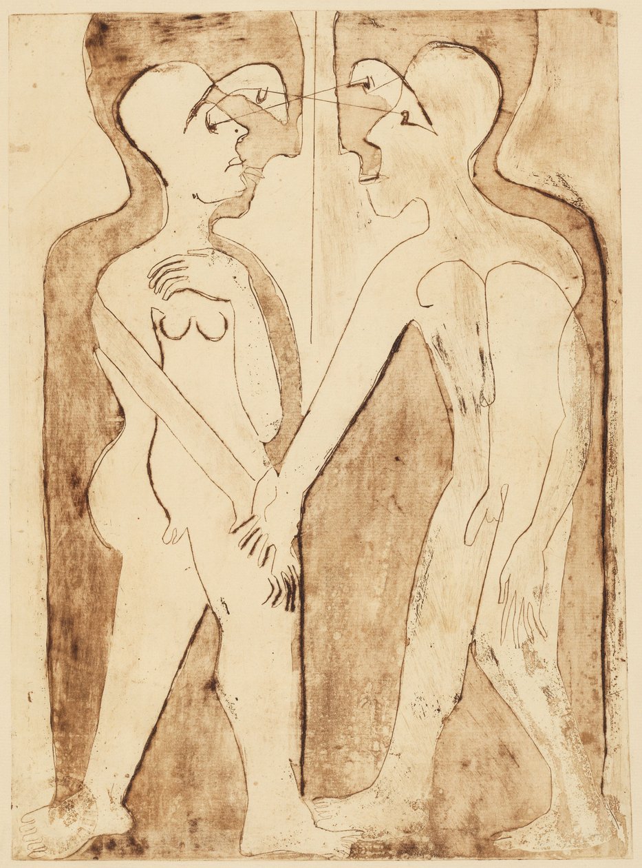 Forbindelsen af Ernst Ludwig Kirchner