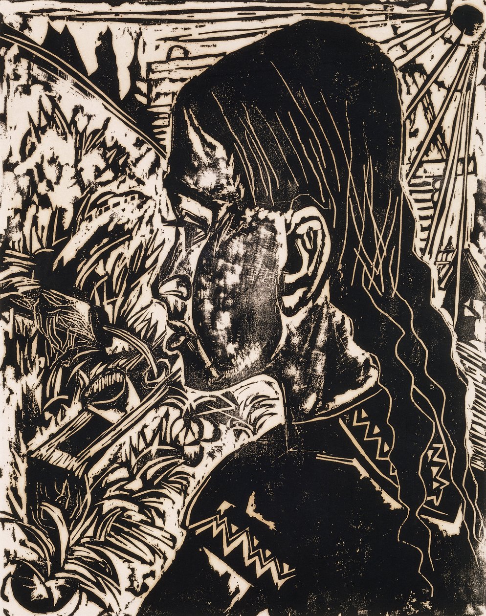 Tumle, 2 af Ernst Ludwig Kirchner