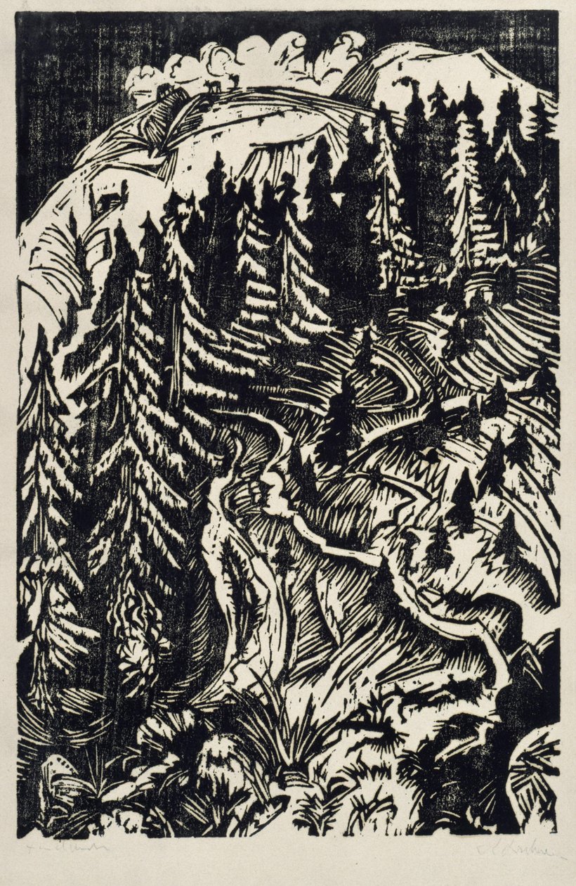 Tre måder af Ernst Ludwig Kirchner