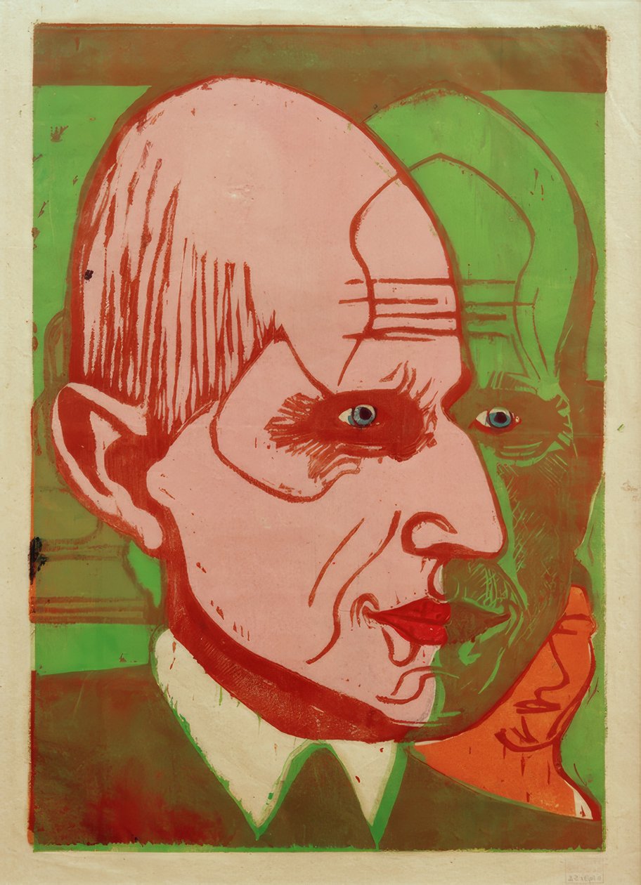 E.L.Kirchner, Dr. Frédéric Bauer af Ernst Ludwig Kirchner