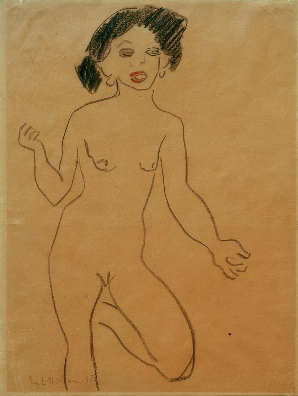 Fortælling Milli af Ernst Ludwig Kirchner