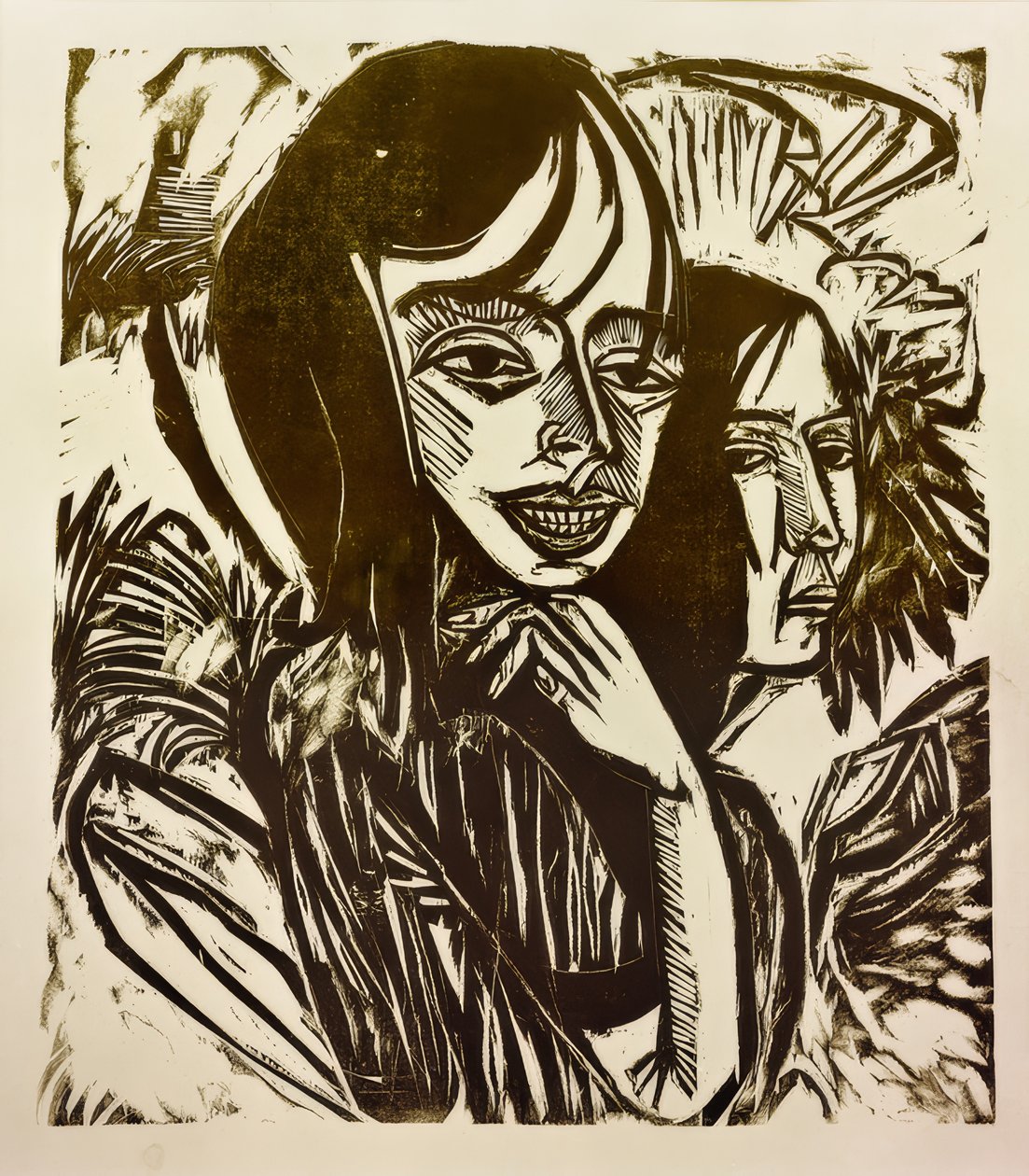 Femern piger af Ernst Ludwig Kirchner