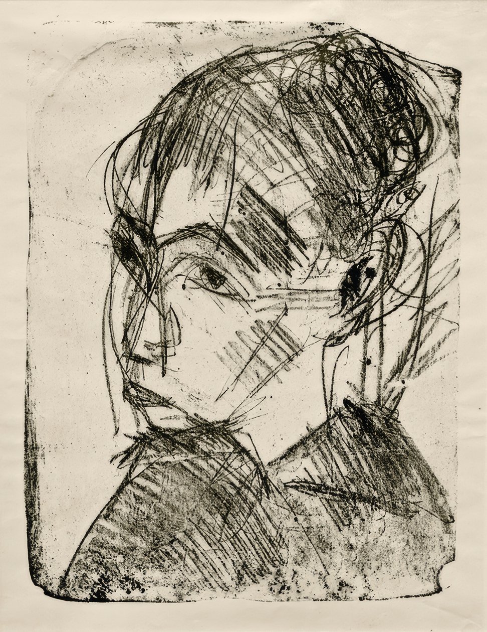 Frau Bluth af Ernst Ludwig Kirchner