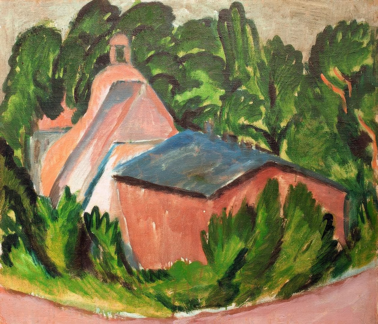 Gut Staberhof af Ernst Ludwig Kirchner