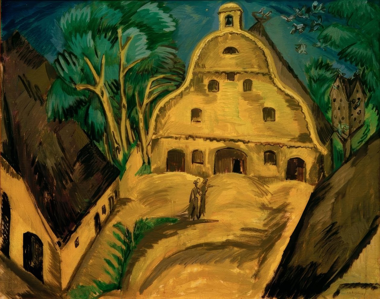 Gut Staberhof på Femern I af Ernst Ludwig Kirchner