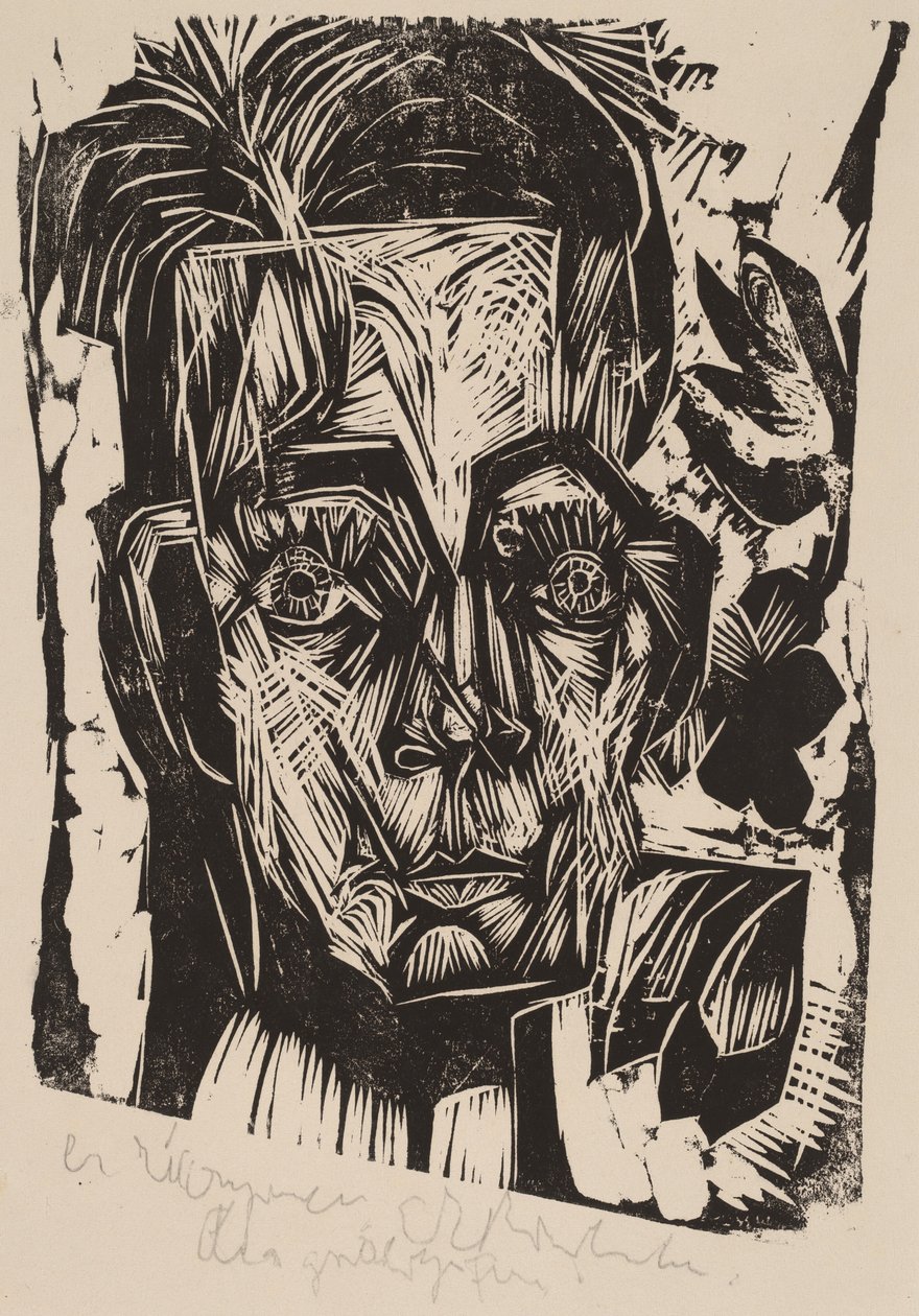 Leder af Dr. Robert Binswanger (Studenten) af Ernst Ludwig Kirchner