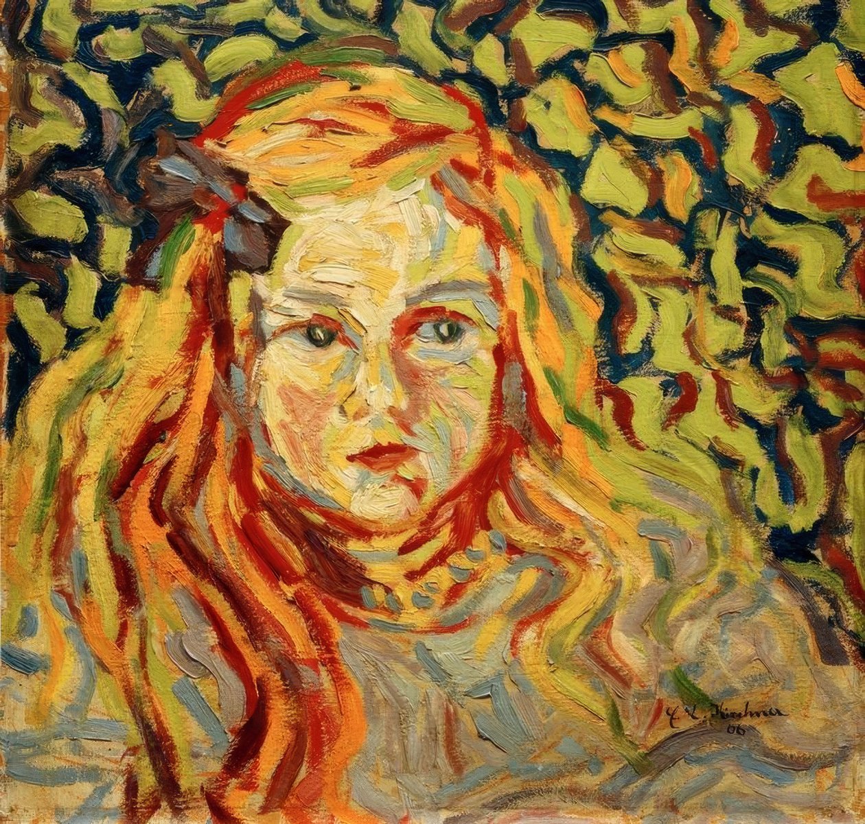 Barnets hoved af Ernst Ludwig Kirchner
