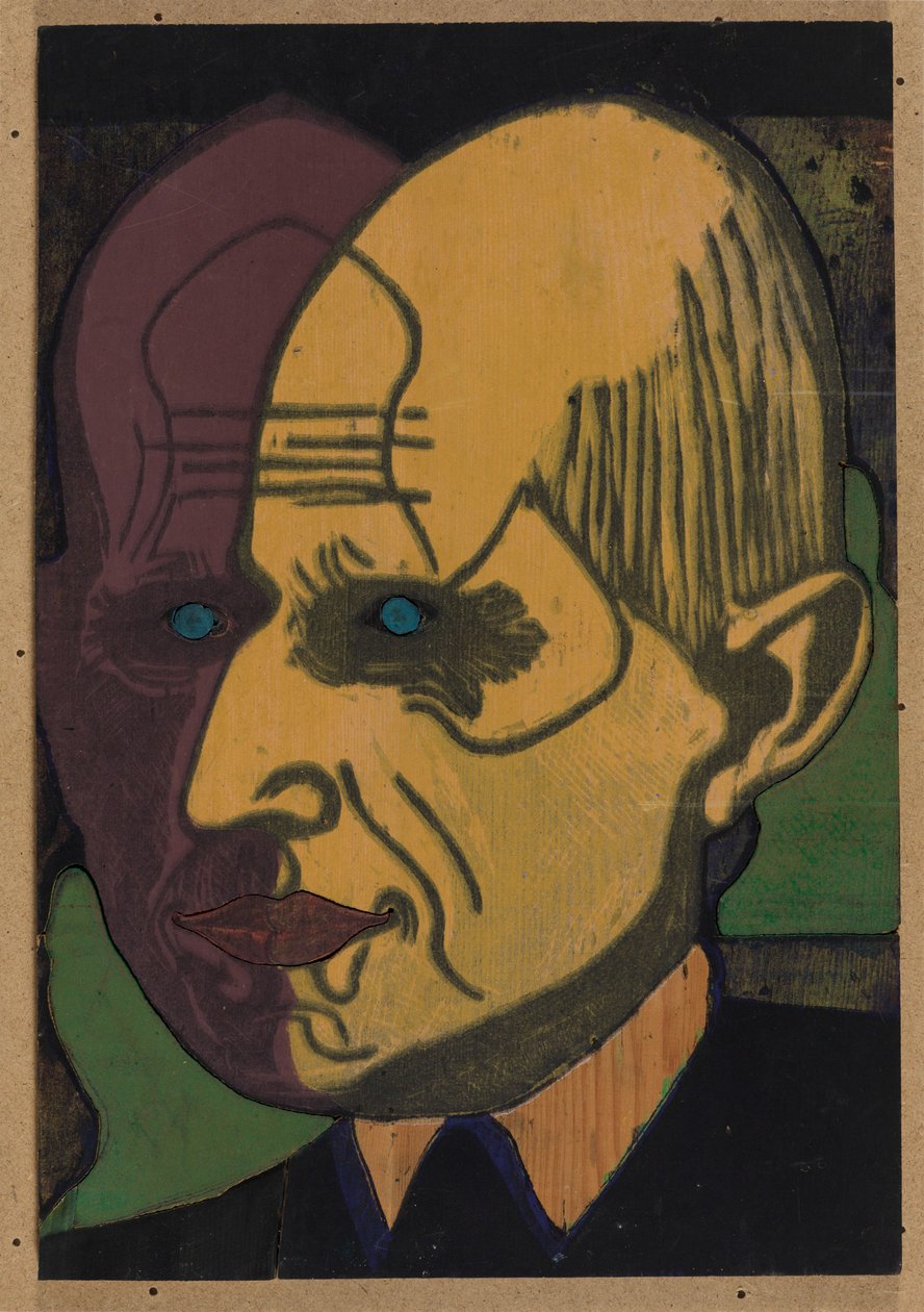 Afdelingsleder Dr. Bauer, Farbstock II af Ernst Ludwig Kirchner