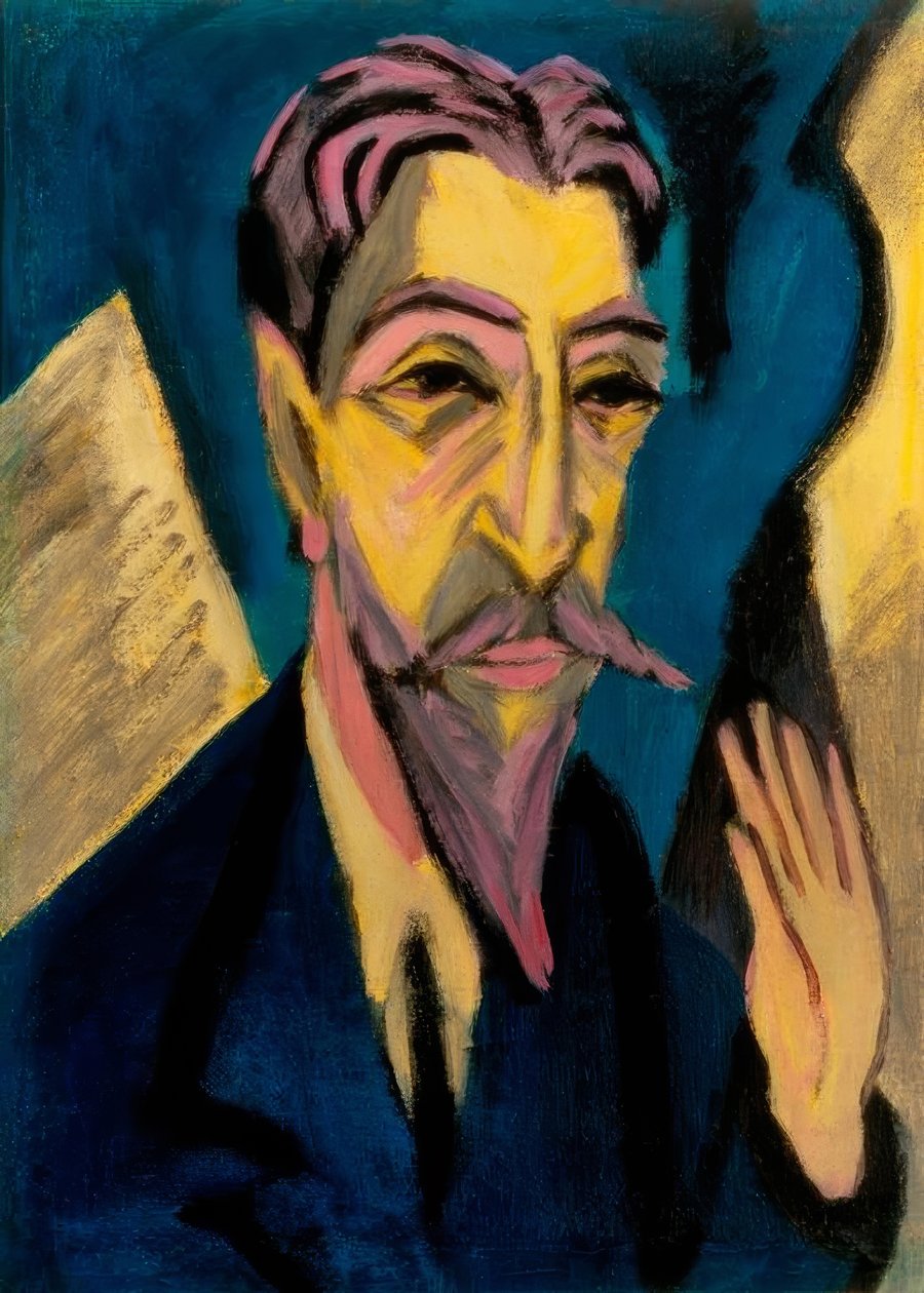 Hovedtæller af Ernst Ludwig Kirchner