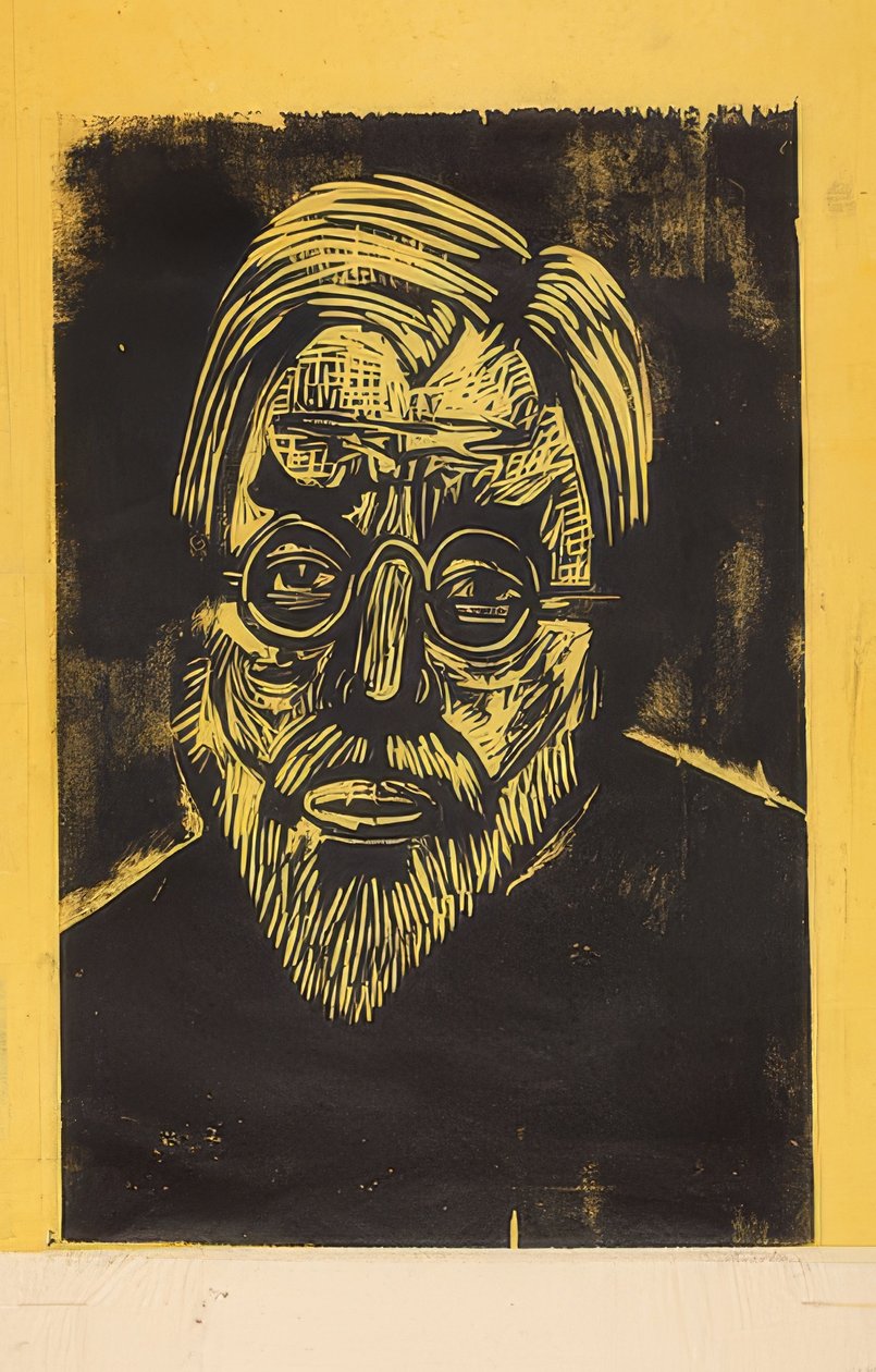 Leder af Jakob Bosshart. 1921 af Ernst Ludwig Kirchner