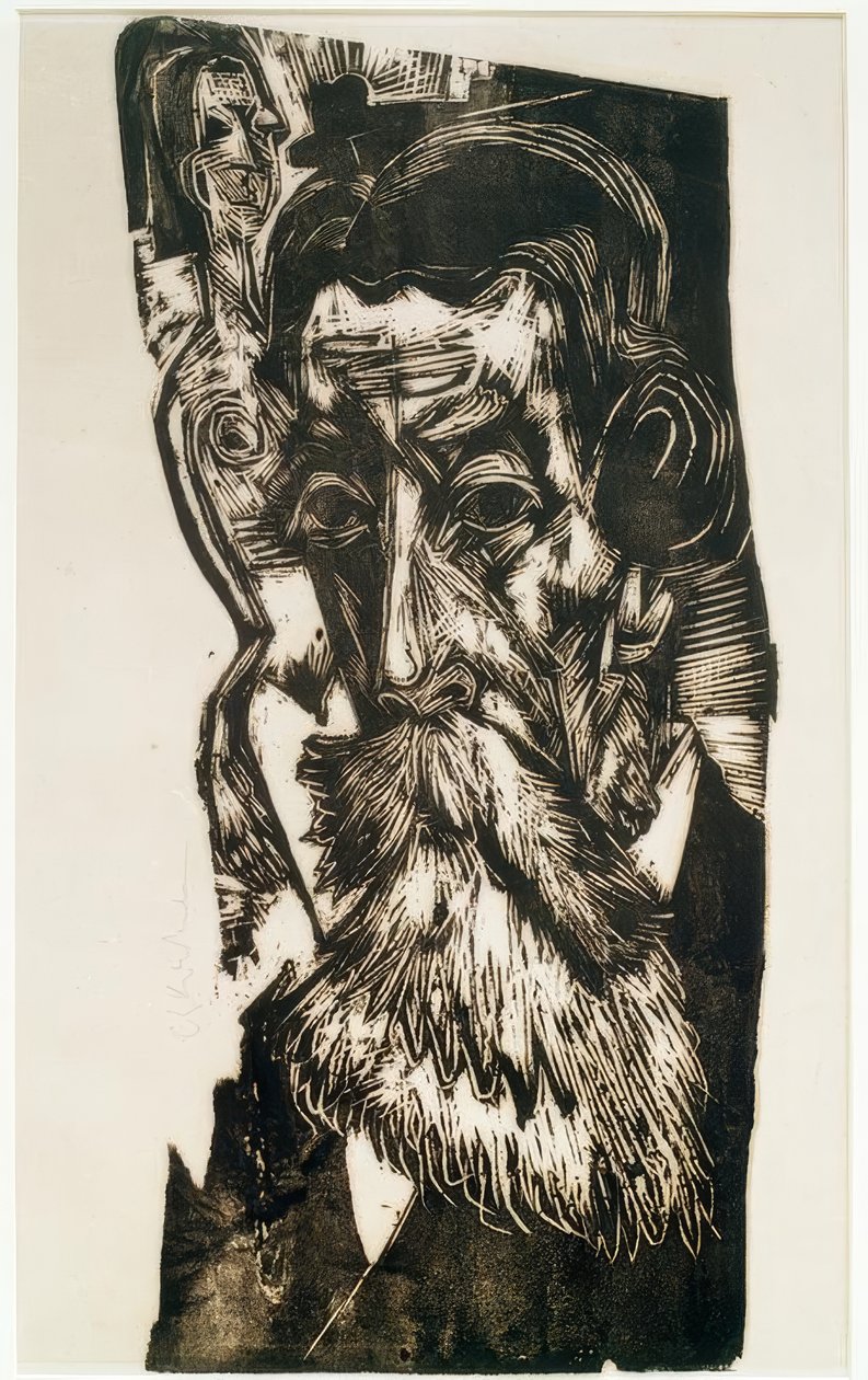 Leder af Ludwig Schames af Ernst Ludwig Kirchner