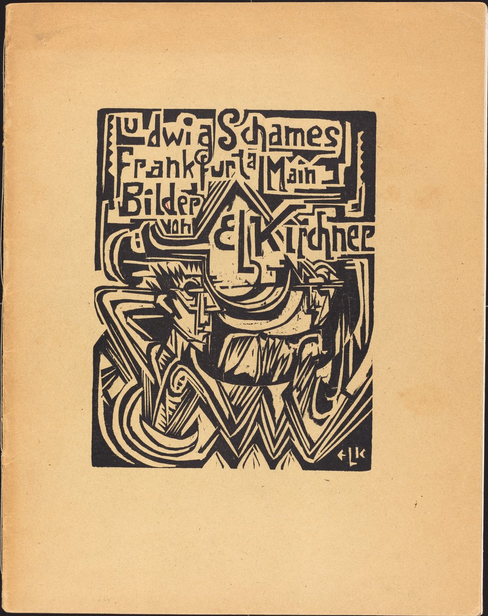 Ludwig Schames Frankfurt a Main-billeder af E L Kirchner (Ludwig Schames Frankfurt a Main-billeder af E L Kirchner) af Ernst Ludwig Kirchner