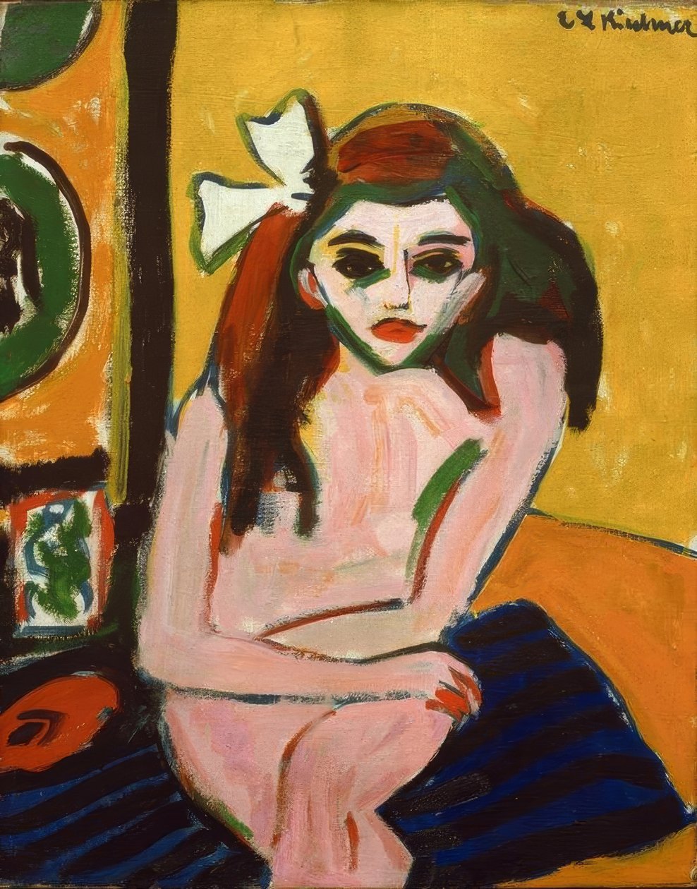Marzella af Ernst Ludwig Kirchner