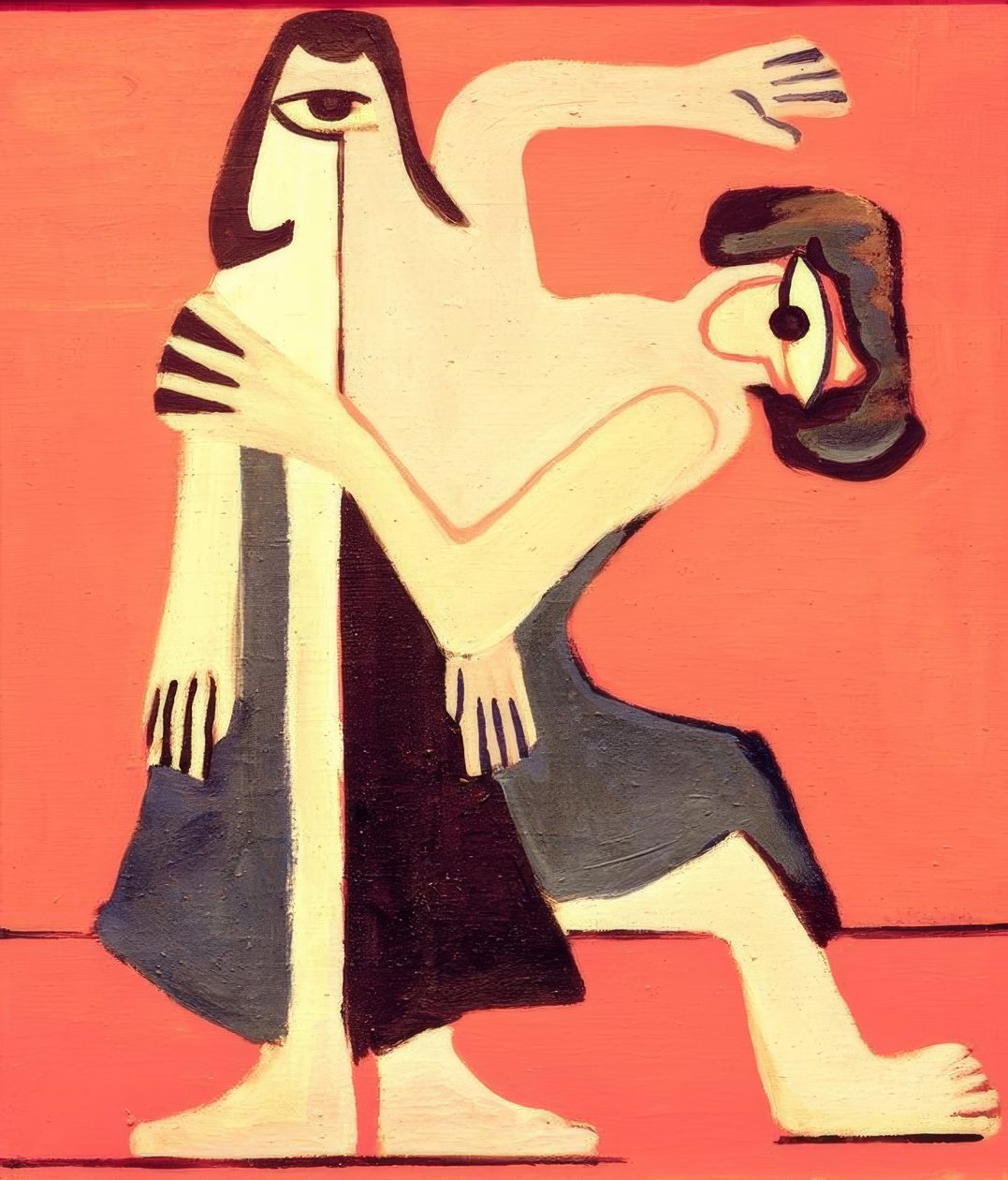 Maskedans af Ernst Ludwig Kirchner