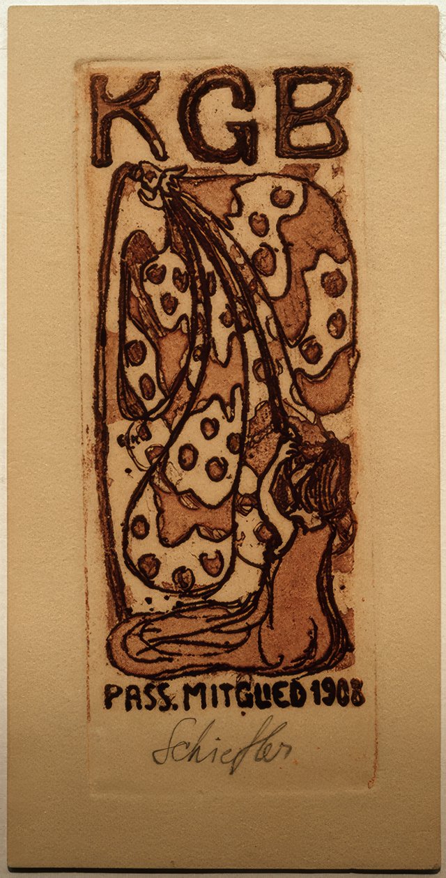 Medlemskort Broen af Ernst Ludwig Kirchner