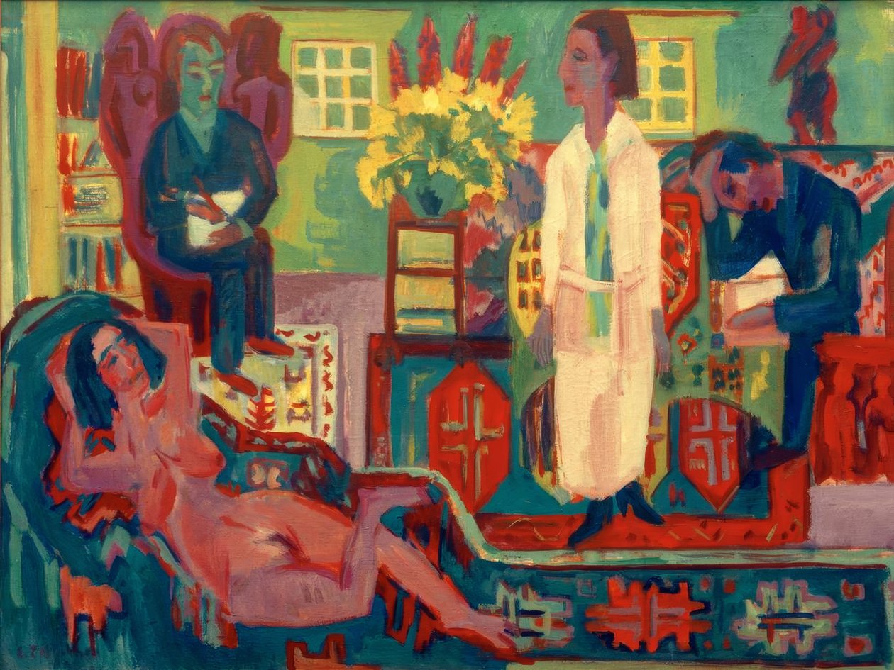 Moderne boheme af Ernst Ludwig Kirchner