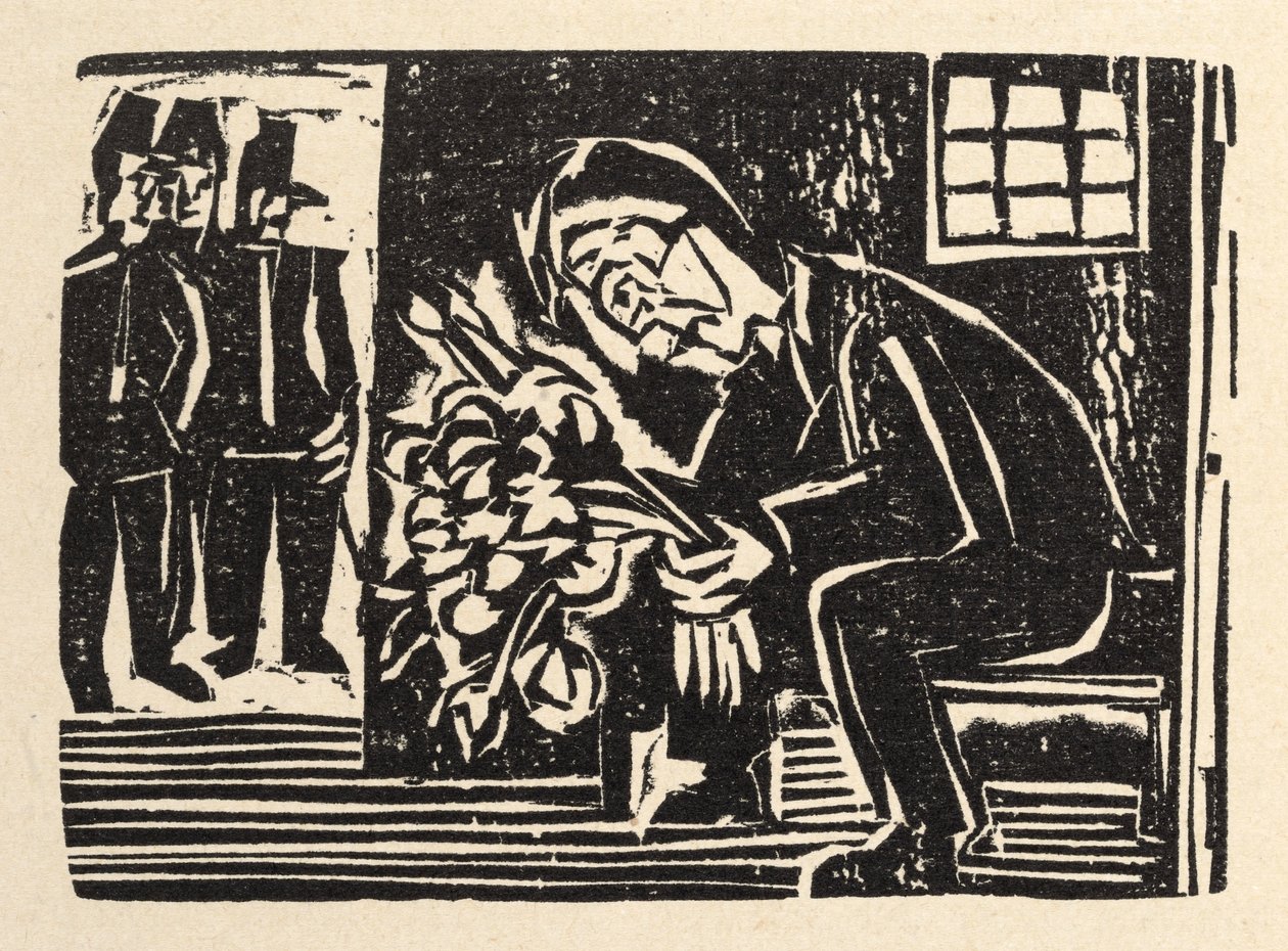 Ved hovedvejen. Fortællinger af Jakob Bosshart. Fredens apostel - I cellen af Ernst Ludwig Kirchner
