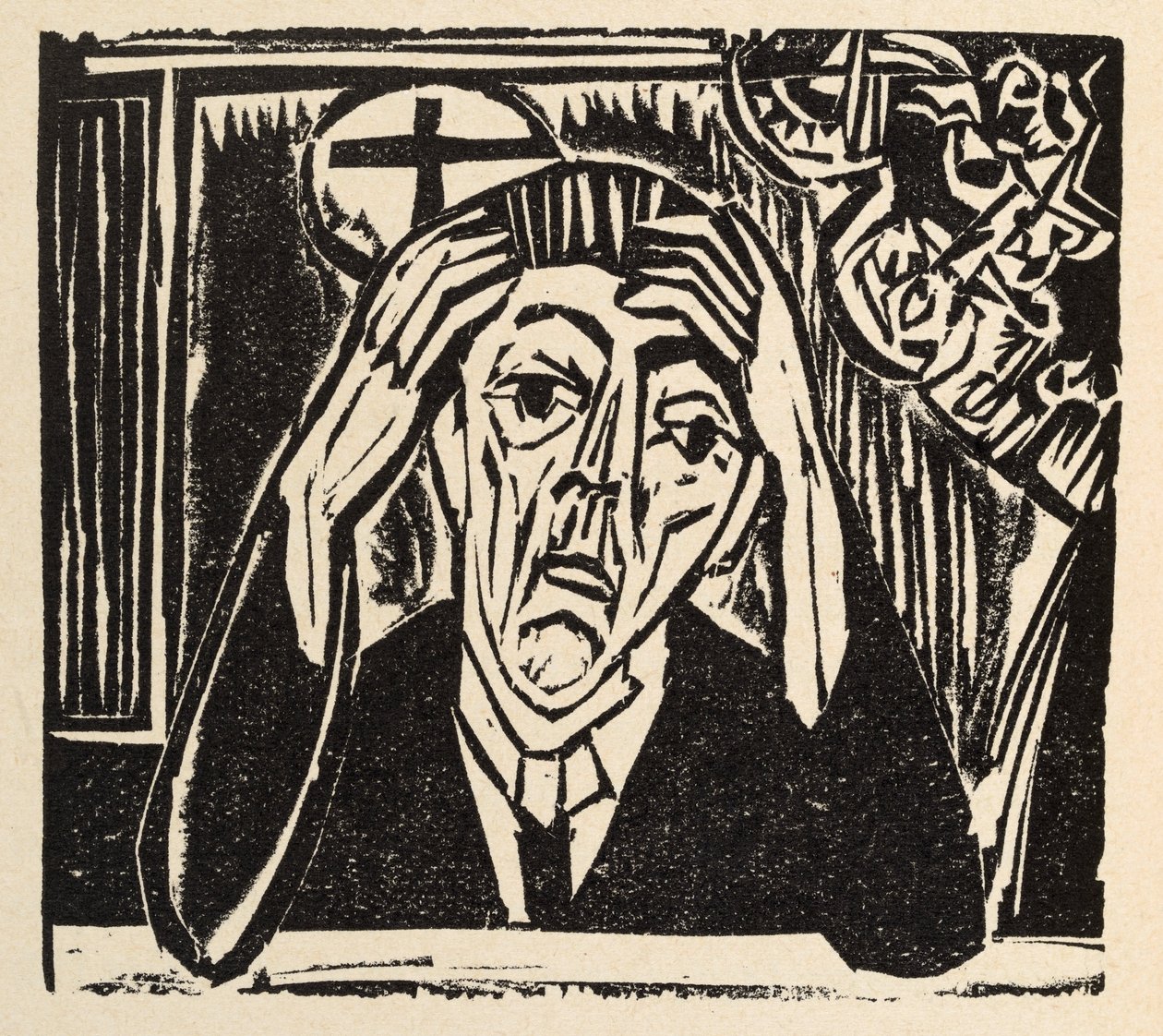 Ved landevejen. Fortællinger af Jakob Bosshart. Hvordan Josua Grübler fandt sin vej - Josua. af Ernst Ludwig Kirchner