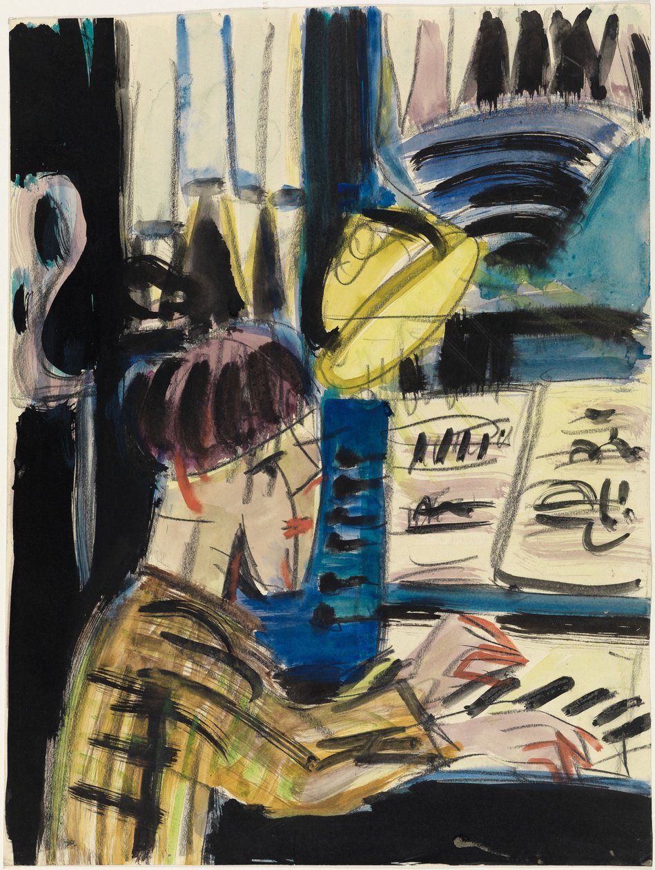 Orgelspejler af Ernst Ludwig Kirchner