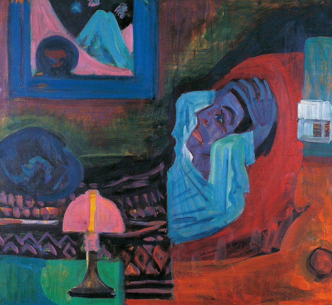 Patient af Ernst Ludwig Kirchner