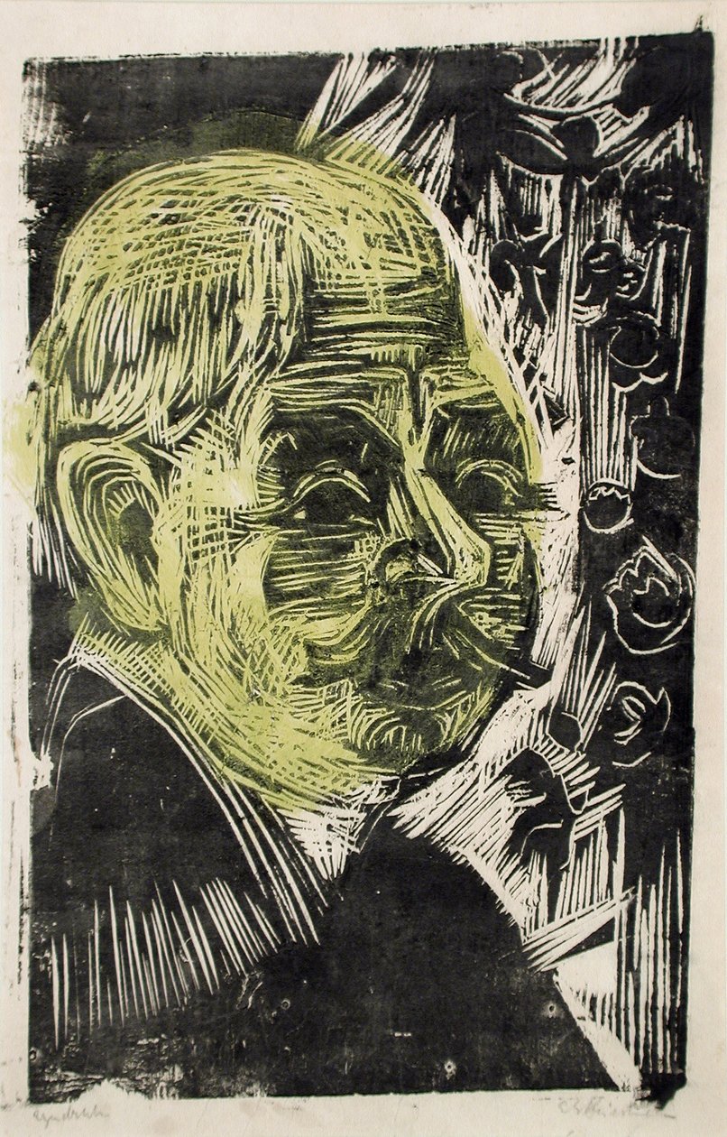 Portræt af Dr. Spengler (Portræt af Dr. Spengler) af Ernst Ludwig Kirchner