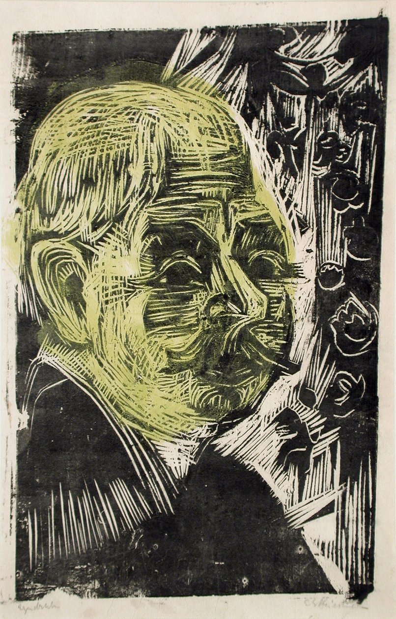 Portræt af Dr. Spengler, 1919 af Ernst Ludwig Kirchner