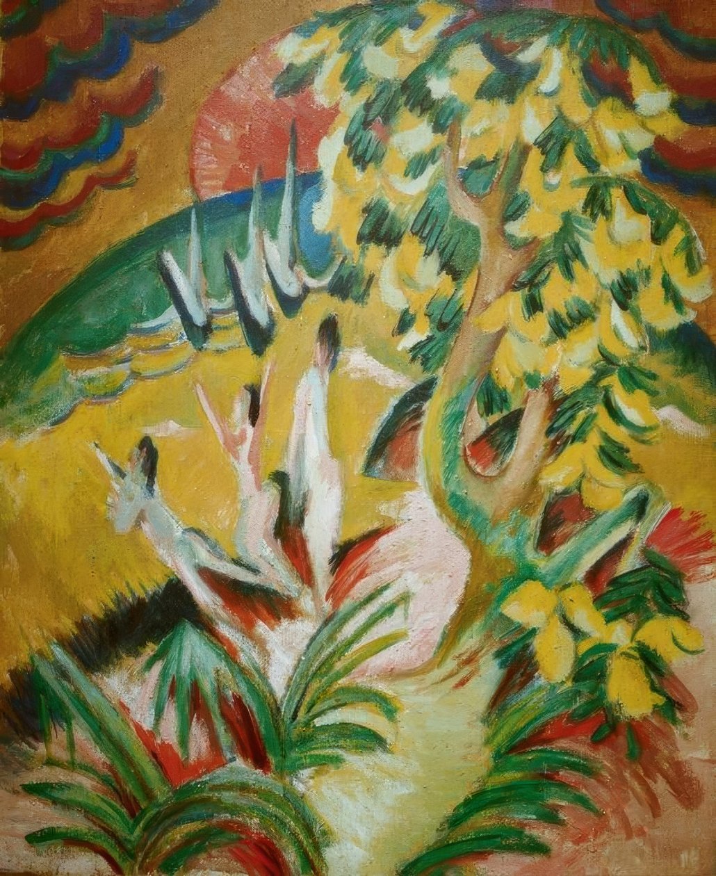 Rund bugt af Ernst Ludwig Kirchner